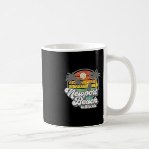 Taza De Café Vintage Newport Beach California Ca Surf Retro 