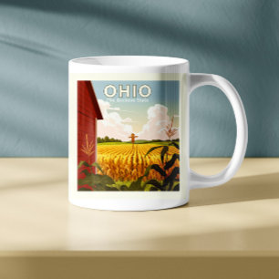 Taza De Café Vintage Ohio
