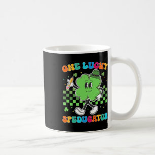 Taza De Café Vintage One Lucky Speducator
