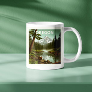 Taza De Café Vintage Oregon