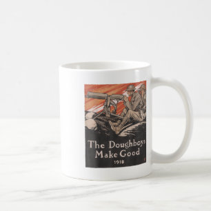 Taza De Café Vintage Poster De Propaganda Estadounidense