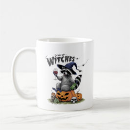Taza De Café Vintage Raccoon Halloween