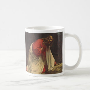 Taza De Café Vintage Religion Jesucristo Jardín de Getsemaní