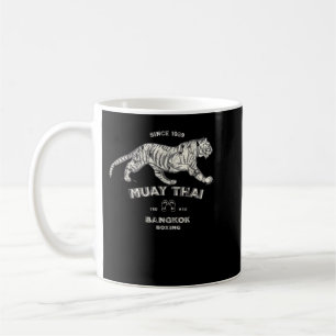 Taza De Café Vintage retro de Muay Thai Bangkok 162