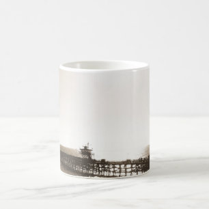 Taza De Café vintage retro muelle de san clemente california se