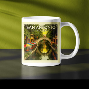 Taza De Café Vintage San Antonio Texas