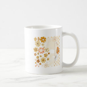 Taza De Café Vintage Skull Flower Halloween Fall Thankending Co