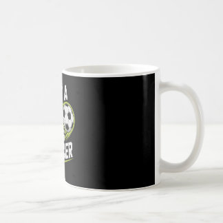 Taza De Café Vintage Solo Chico Que Ama Fútbol Jugar Partido Po