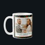 Taza De Café Vintage Tartan Plaid Photo Merry Christmas<br><div class="desc">Comparte la alegría de las vacaciones con el café Vintage Tartan Plaid Photo Merry Christmas Coffee Mug. Esta encantadora taza presenta un clásico diseño de enlucido de gingham con un lugar para una foto preciada, mezclando estilo nostálgico con un toque personal. Perfecto para tomar bebidas calientes en las mañanas de...</div>