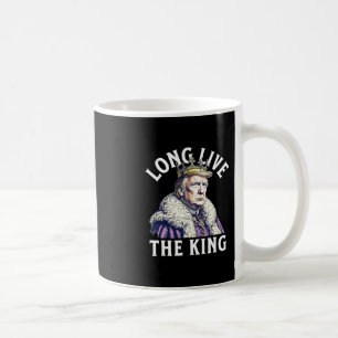 Taza De Café Vintage Trump Long Live The King Patriota American