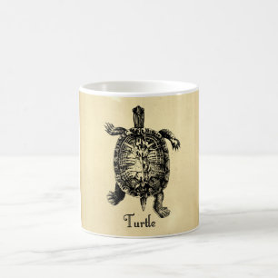 TAZA DE CAFÉ VINTAGE TURTLE