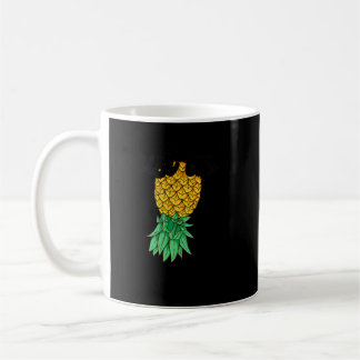Taza De Café Vintage Upside Down Pineapple Ask Subtle Swin