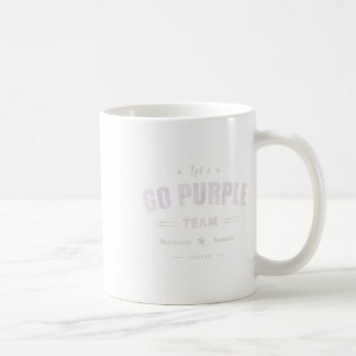 Taza De Café Vintage Vamos Purple Team Campamento De Verano Gue