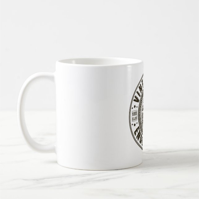Taza De Café Vintage Van Endless Plan (Izquierda)