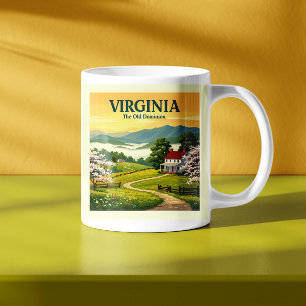 Taza De Café Vintage Virginia