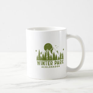 Taza De Café Vintage Winter Park Colorado Co Ski Mountain Outdo
