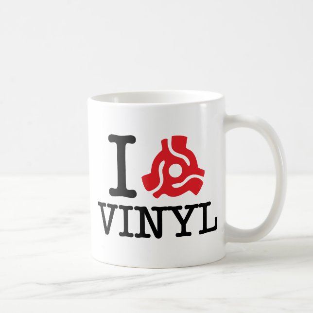 Taza De Café Vinyl adaptador I 45 (Derecha)