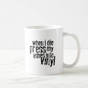 Taza De Café Vinyl Cita Mug