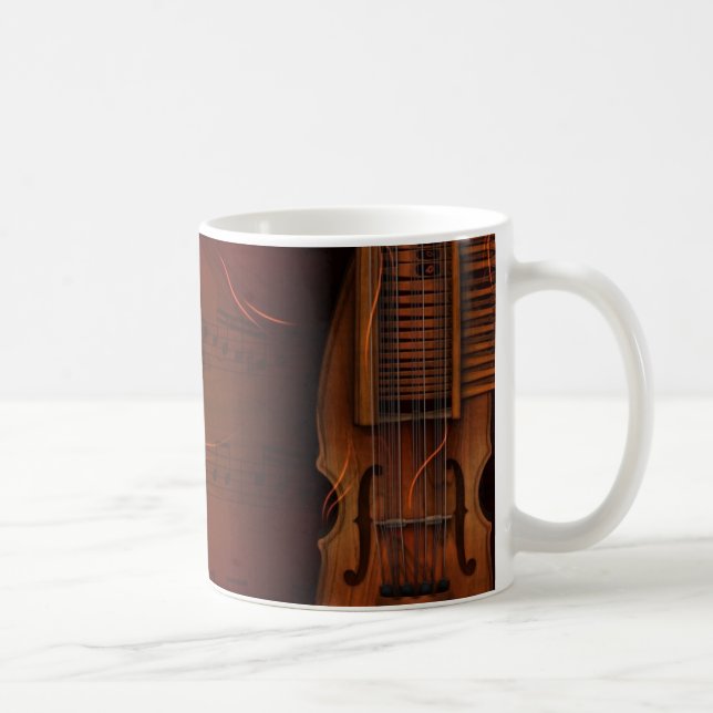 Taza De Café Viola De Teclas (Nyckelharpa) (Derecha)