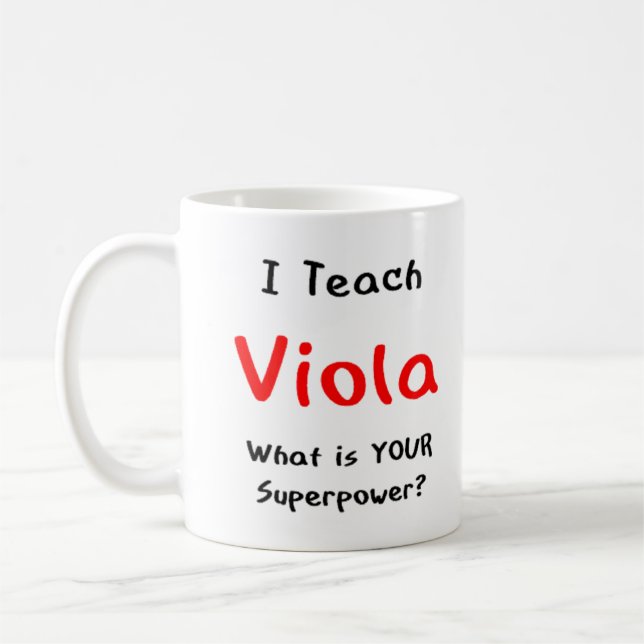 Taza De Café viola teach (Izquierda)