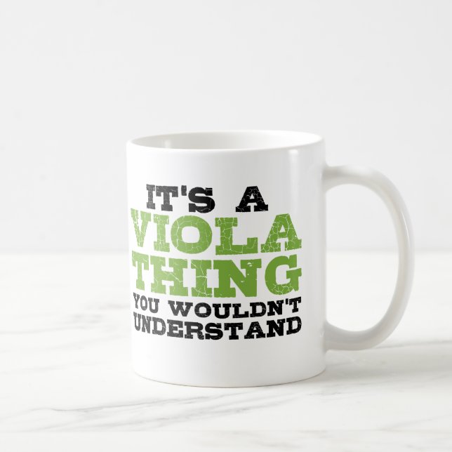 Taza De Café Viola Thing (Derecha)