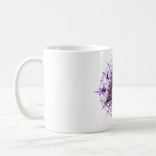 Taza de café Violet Lunar Eye