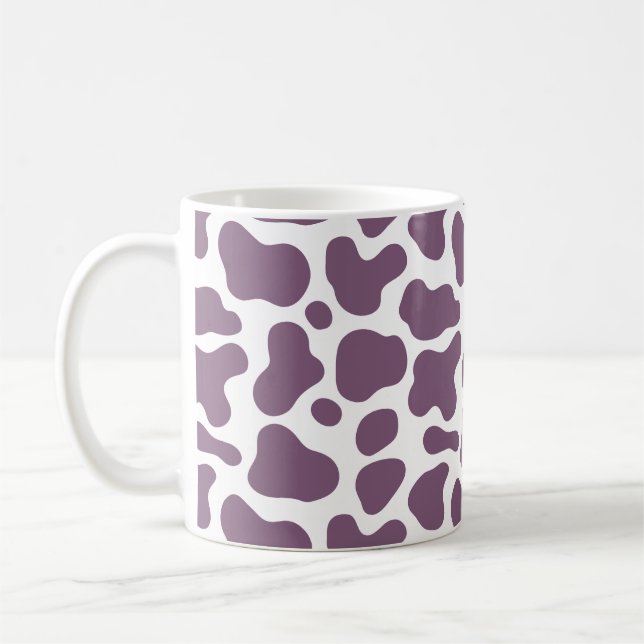 Taza De Café Violet Meuh Tasse (Izquierda)