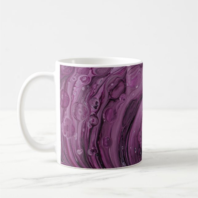 Taza De Café Violeta (Izquierda)