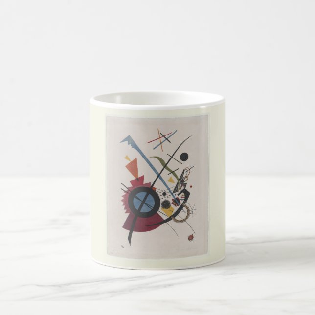 Taza De Café Violeta (1923) de Wassily Kandinsky, arte moderno (Centro)