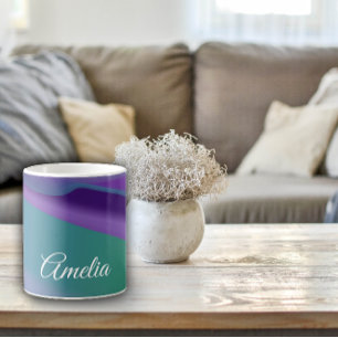 Taza De Café Violeta violeta violeta violeta violeta de ola min