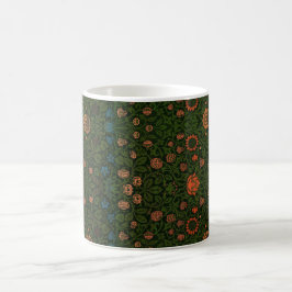 Taza De Café Violeta y Columbina (por William Morris)