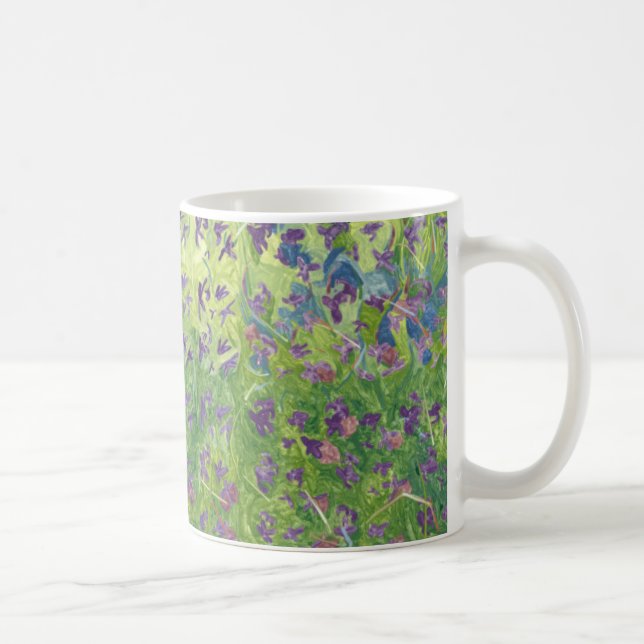 Taza De Café Violetas dulces 2012 (Derecha)