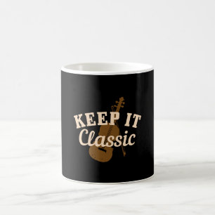 Taza De Café Violin - Manténgalo Clásico