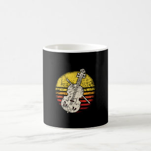 Taza De Café Violin Violinist Retro Vintage