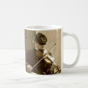 Taza De Café Violinista de la Guerra Civil