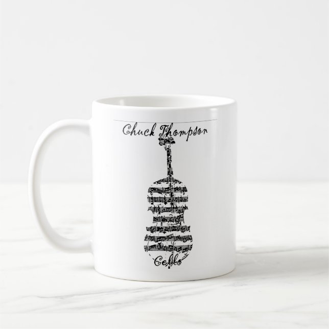 Taza De Café violoncelo 3 (Izquierda)