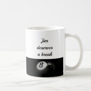 Taza De Café VIP Billiards Custom Coffee Mug