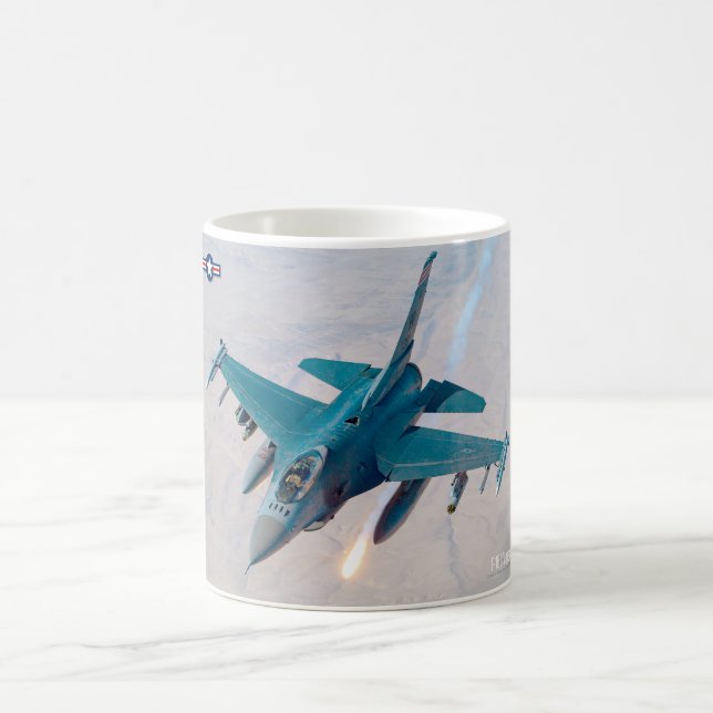 TAZA DE CAFÉ VIPER F-16C (Centro)
