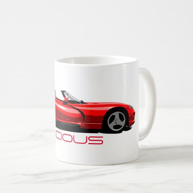 Taza De Café Viperadae Sports Car Mu Coffee Mug (Anverso derecho)