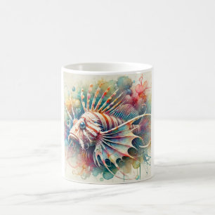 Taza De Café Viperfish Stomiiformes 210724AREF149 - Watercolor