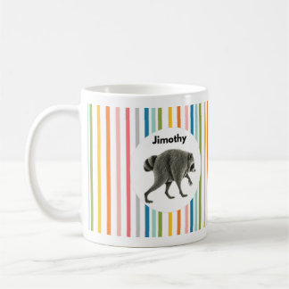 Taza de café Viral 11oz jimothy Mapache