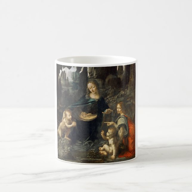 Taza De Café Virgen de las Rocas, Leonardo da Vinci (Centro)