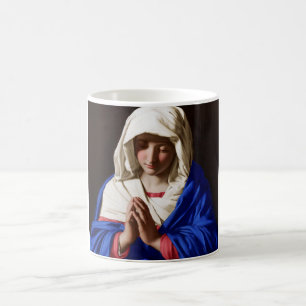 Taza De Café Virgen en la oración, Sassoferrato