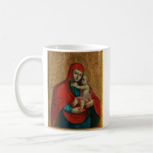 Taza De Café Virgen María y Niño Jesús de Jan Rombauer