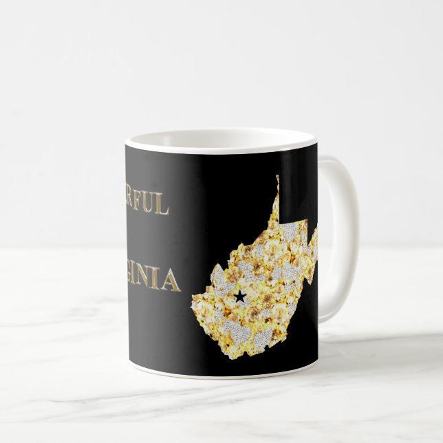 TAZA DE CAFÉ VIRGEN OCCIDENTAL (Anverso derecho)