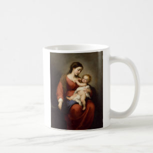 Taza De Café Virgen y niño