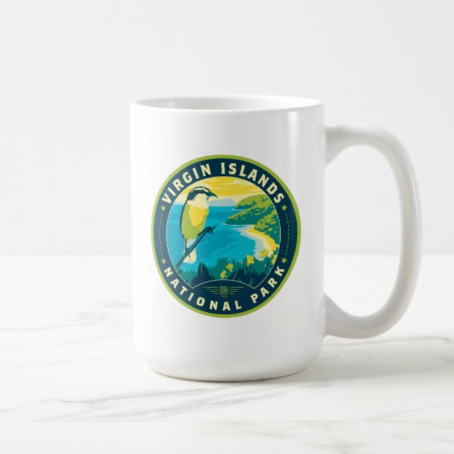 Taza De Café Virgin Islands National Park (Derecha)