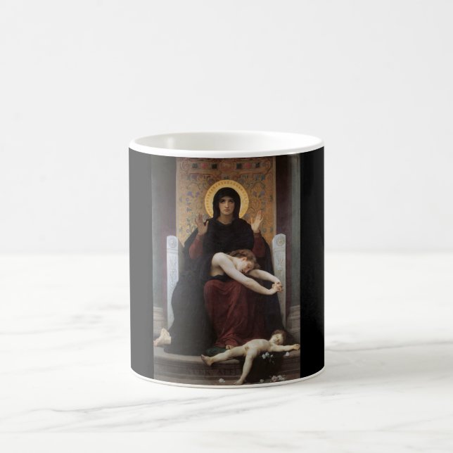 Taza De Café Virgin of Consolation William-Adolphe Bouguereau (Centro)
