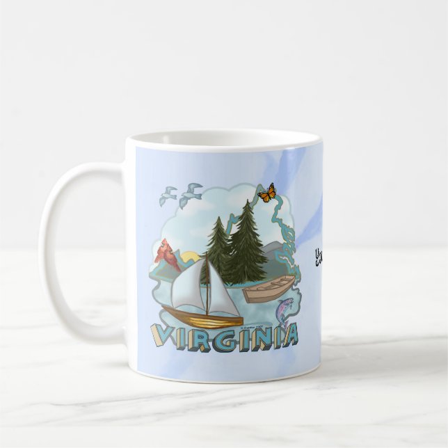 Taza De Café Virginia (Izquierda)
