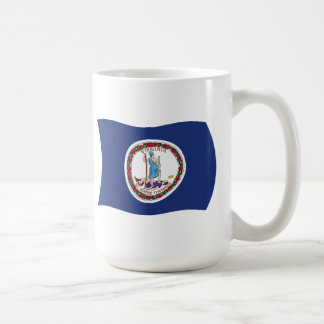 Taza De Café Virginia Flag Mug